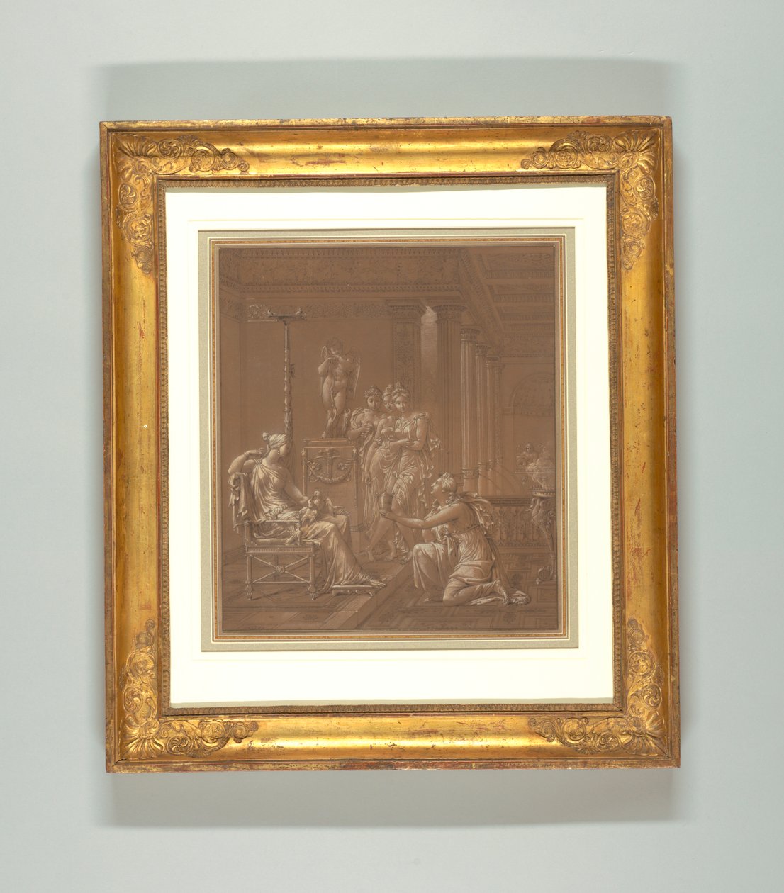 Desenho, Design de papel de parede de Merry Joseph Blondel