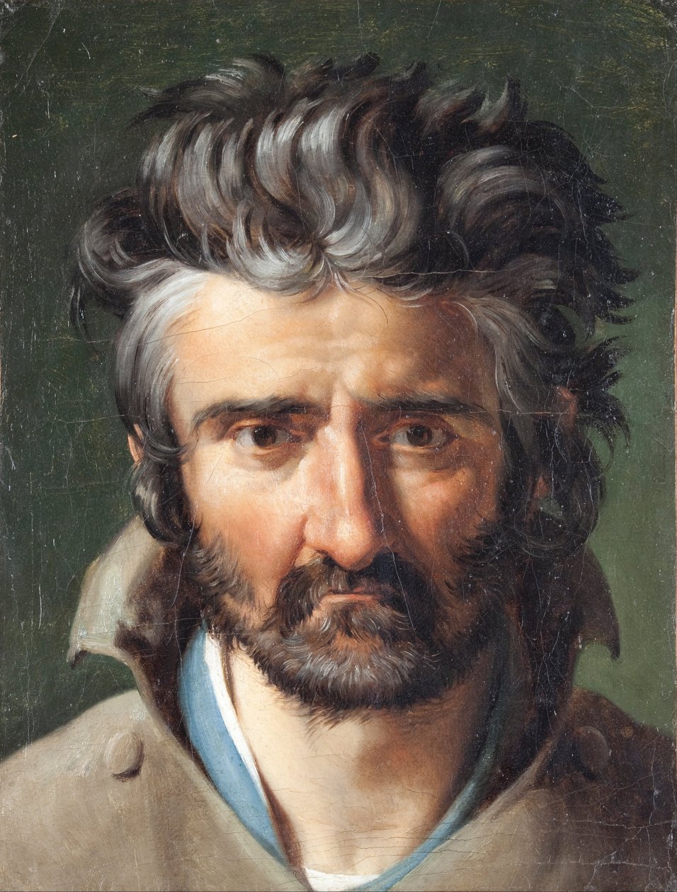 Cabeça de um homem de Merry Joseph Blondel