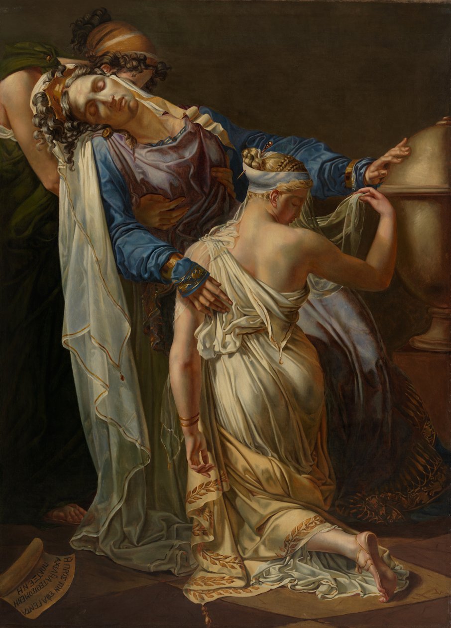 Hecuba e Polyxena, depois de 1814 (óleo sobre tela) de Merry Joseph Blondel