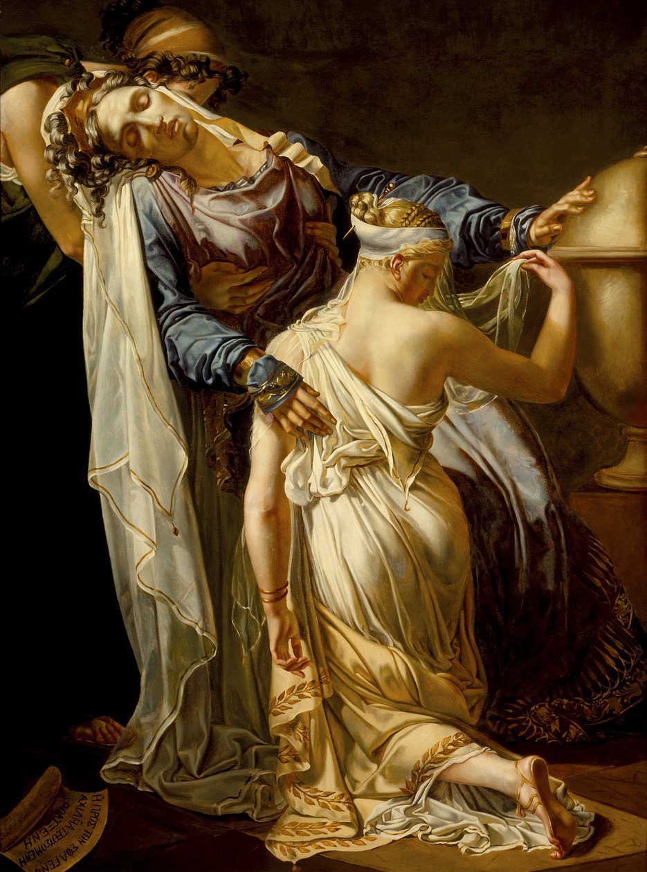 Hecuba e Polyxena, depois de 1814 de Merry Joseph Blondel