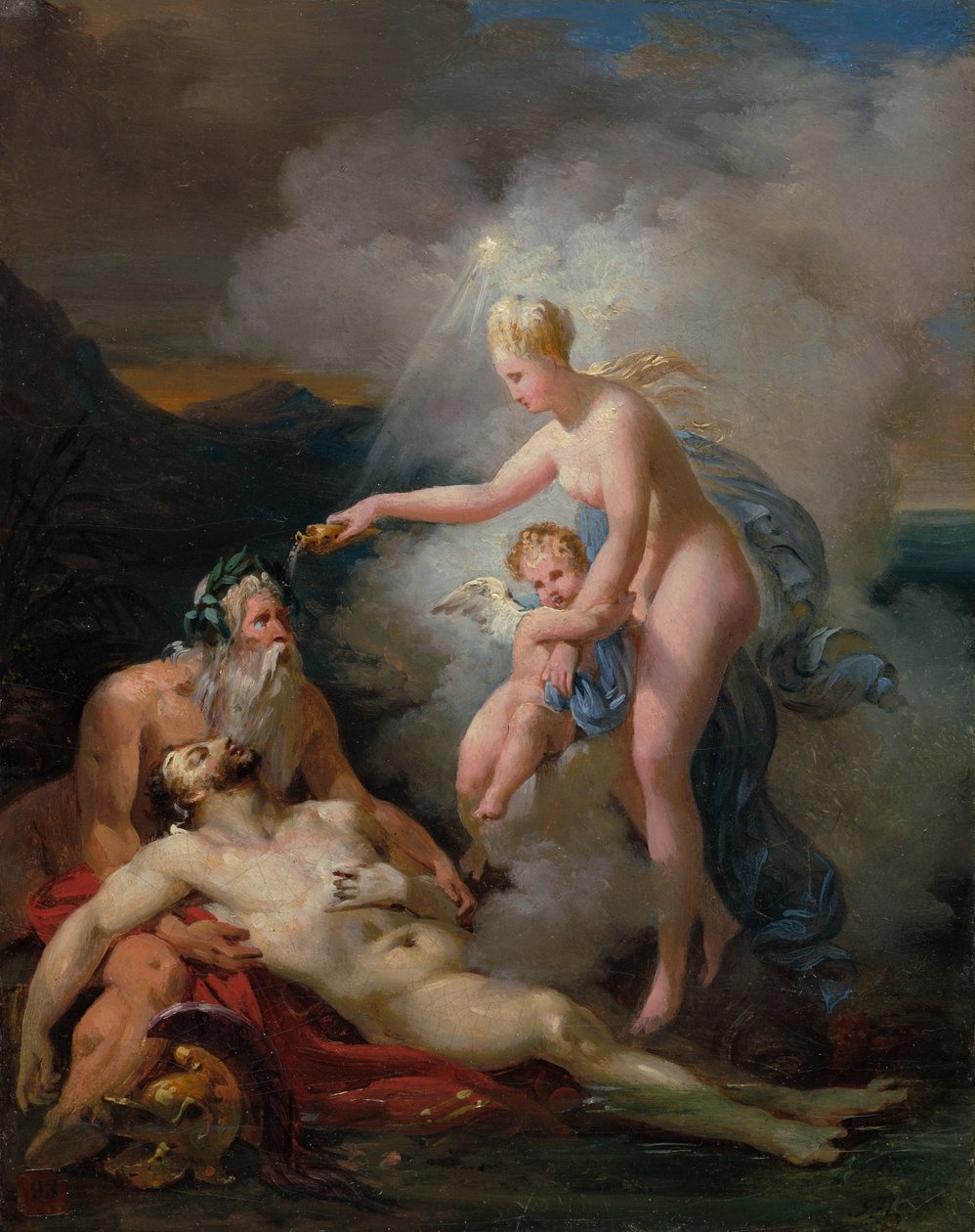 Vênus curando Enéias de Merry Joseph Blondel
