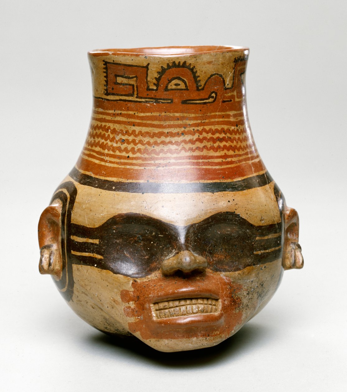 Embarcação de efígie antropomórfica, Bagace, Guanacaste, 500-800 (cerâmica) de Mesoamerican
