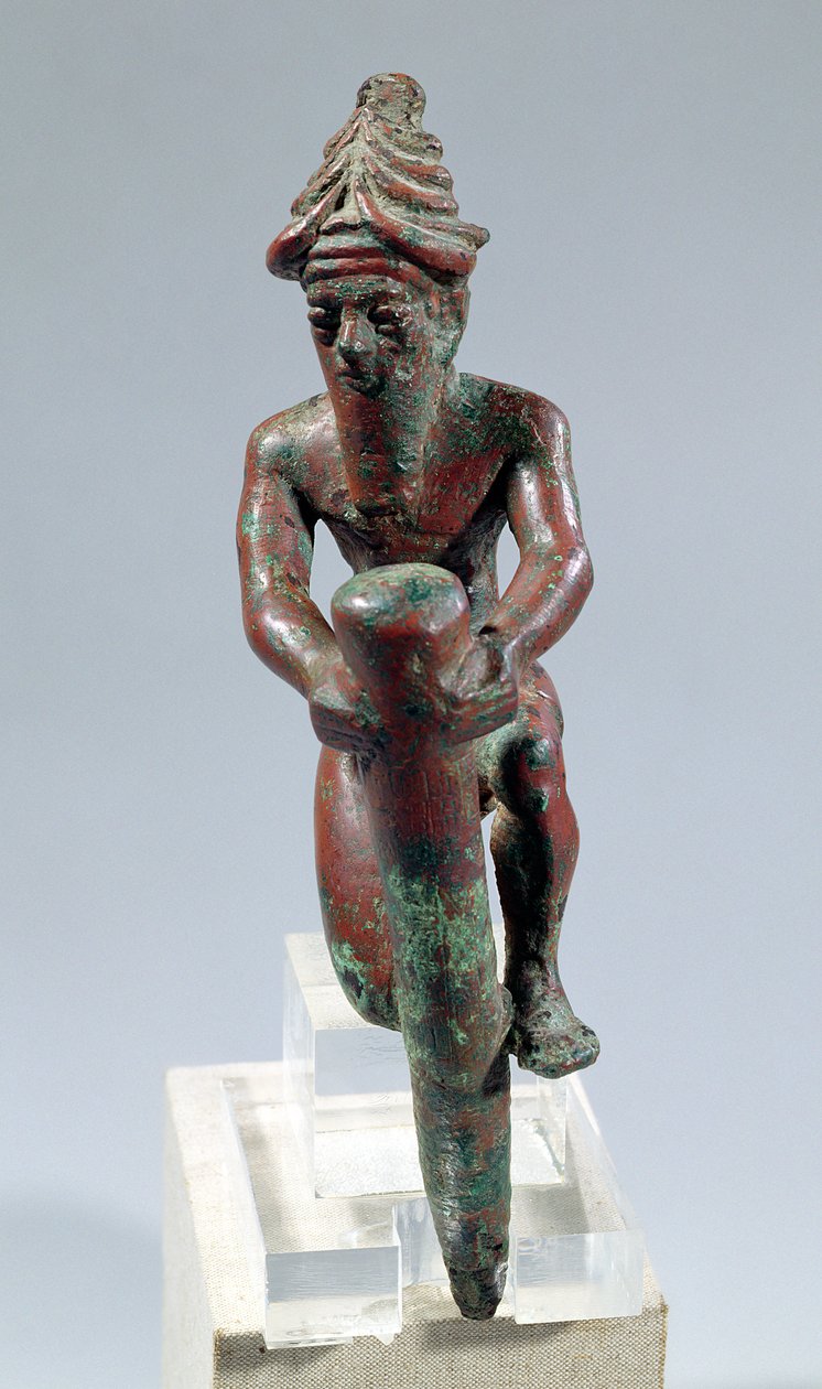 Prego de fundação de Gudea, Príncipe de Lagash, de Telloh (antigo Girsu) período neo-sumério, c.2130 aC (cobre) de Mesopotamian