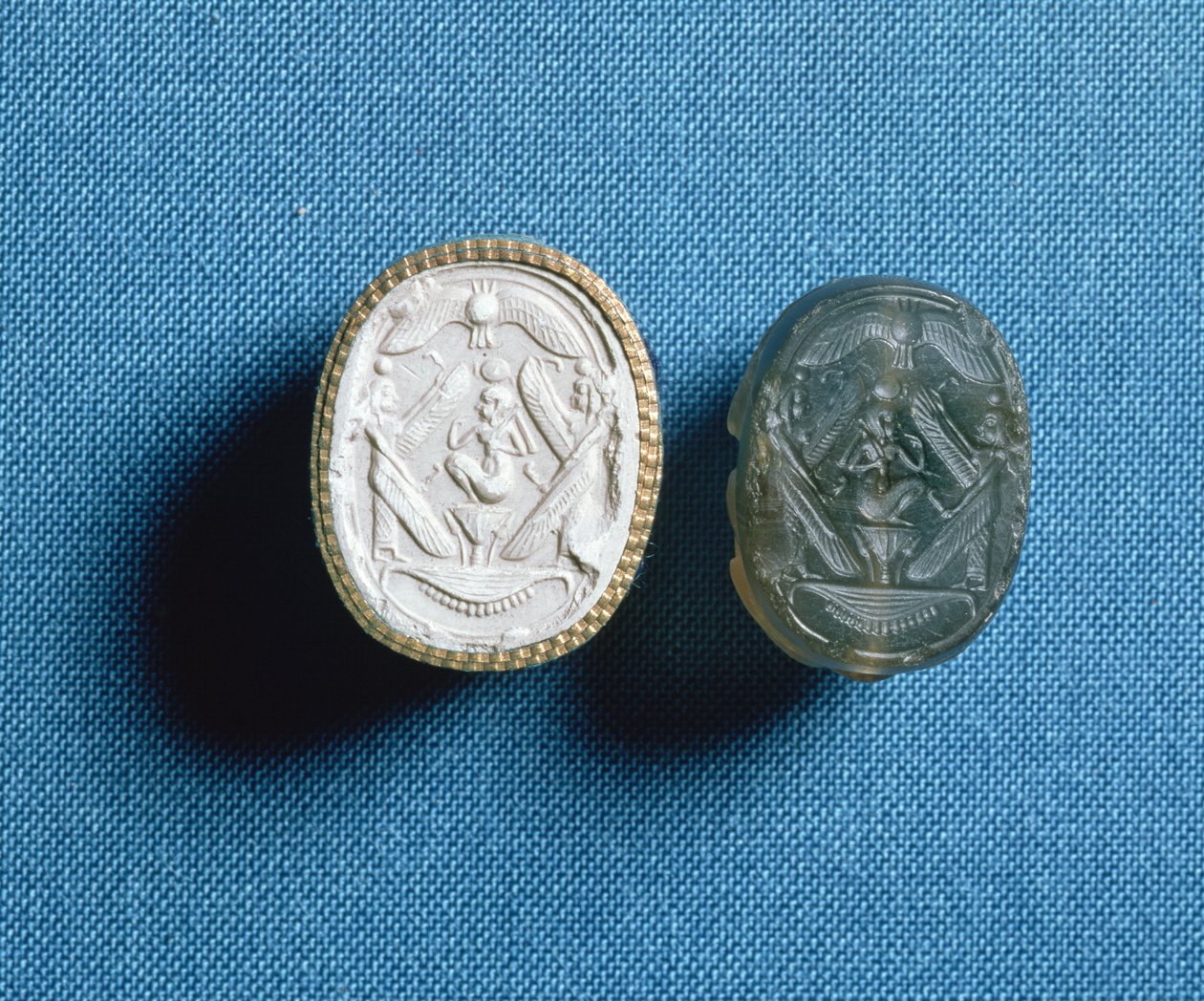 Selo e impressão, Mesopotâmio, c.3200 aC de Mesopotamian