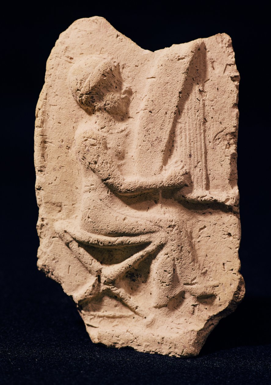 Jogador de harpa, 1830-1600 aC de Mesopotamian