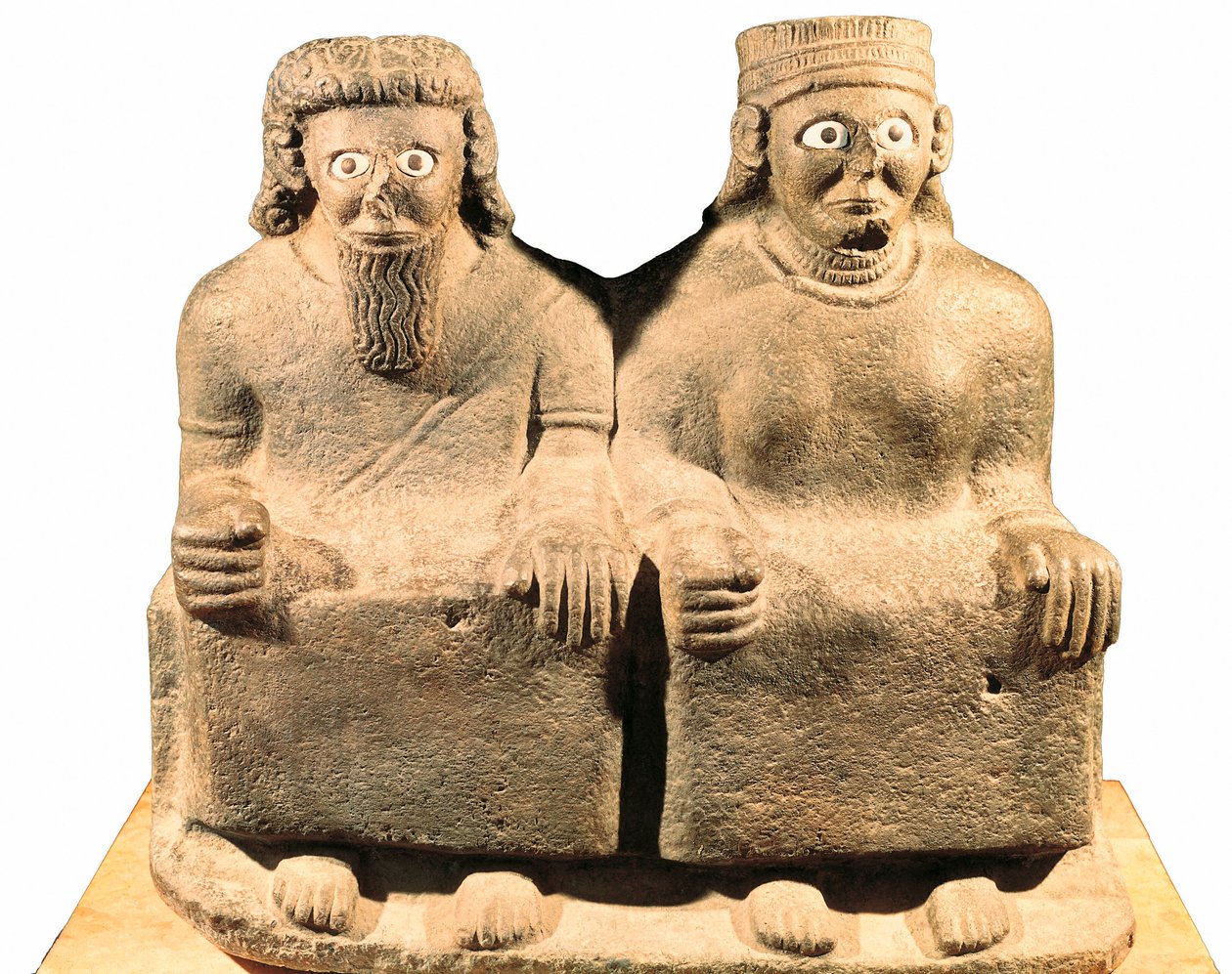 Deus Hadad e Deusa Ishtar de Mesopotamian Mesopotamian