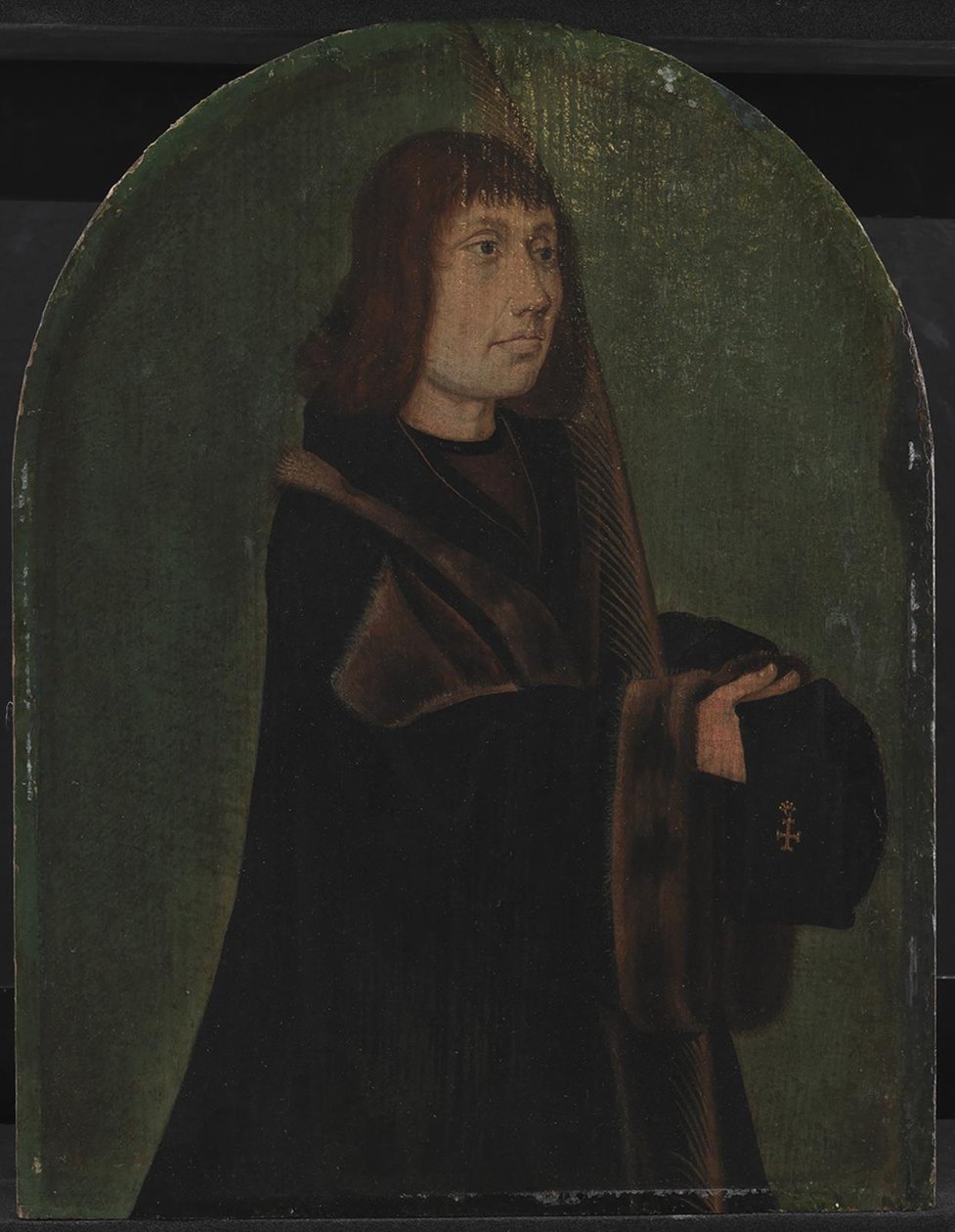 Retrato de um homem de Mesteren fra Alkmaar