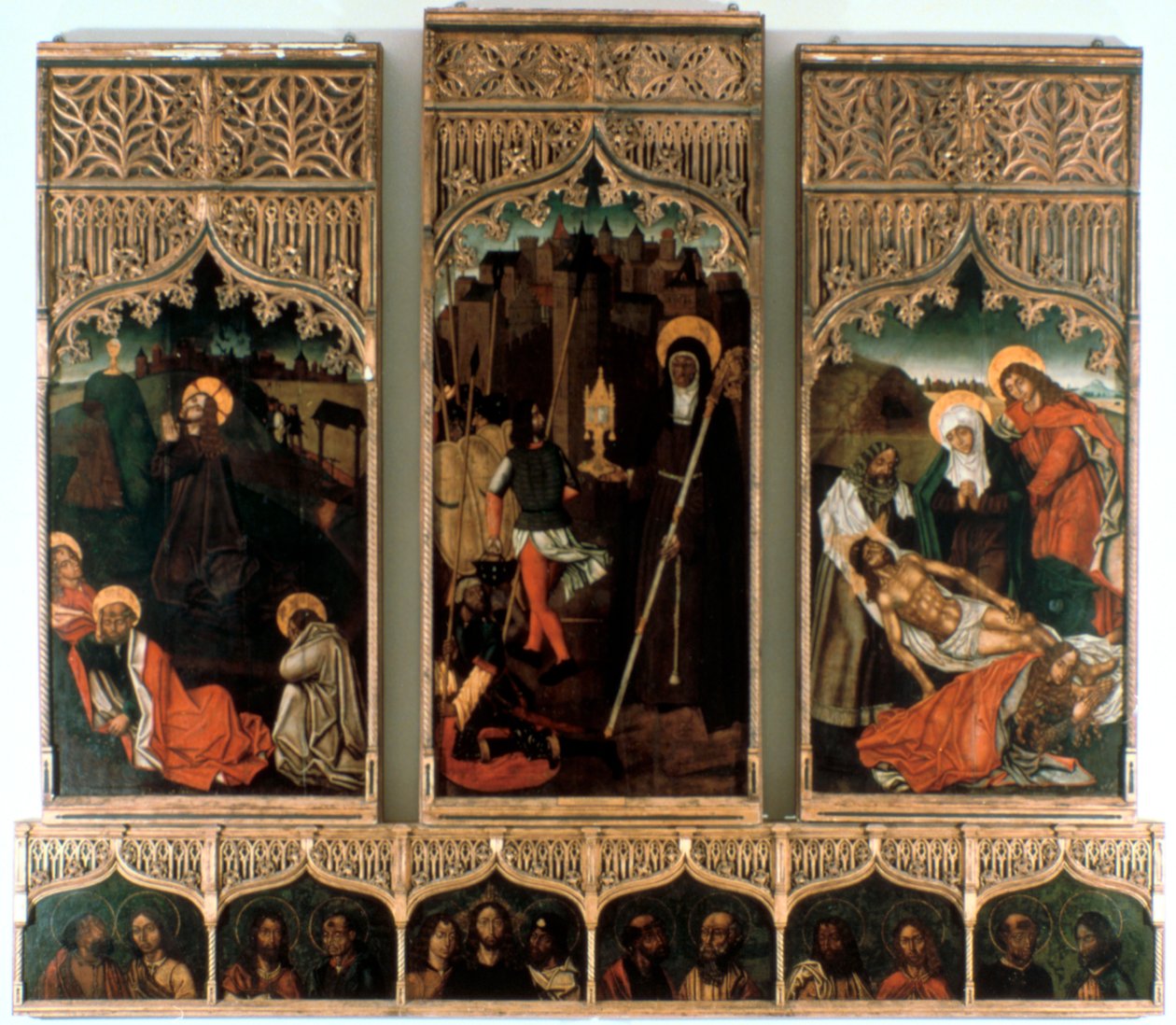 Tríptico de Santa Clara, 1486 de Mestre Hilarius