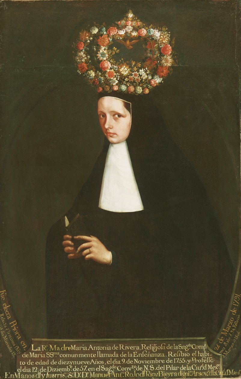 Retrato da Reverenda Madre María Antonia de Rivera de Mexican
