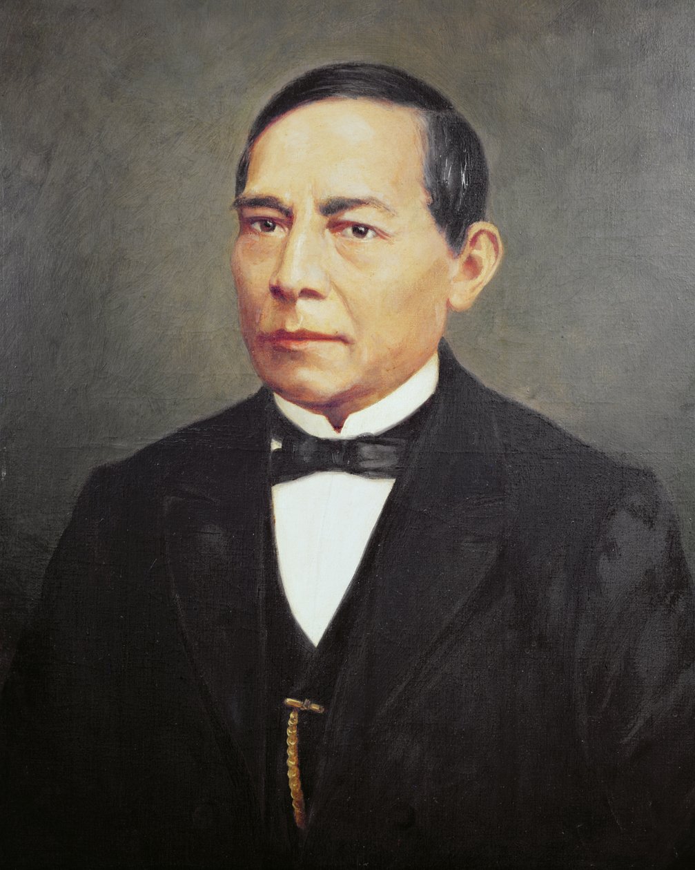 Retrato de Benito Juarez de Mexican School
