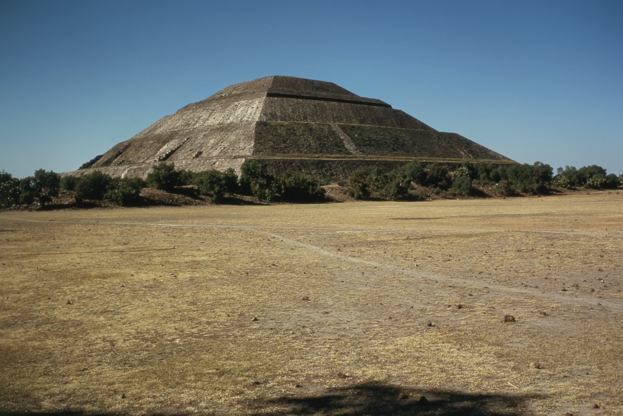 Pirâmide do Sol, c.300 dC de Mexican School