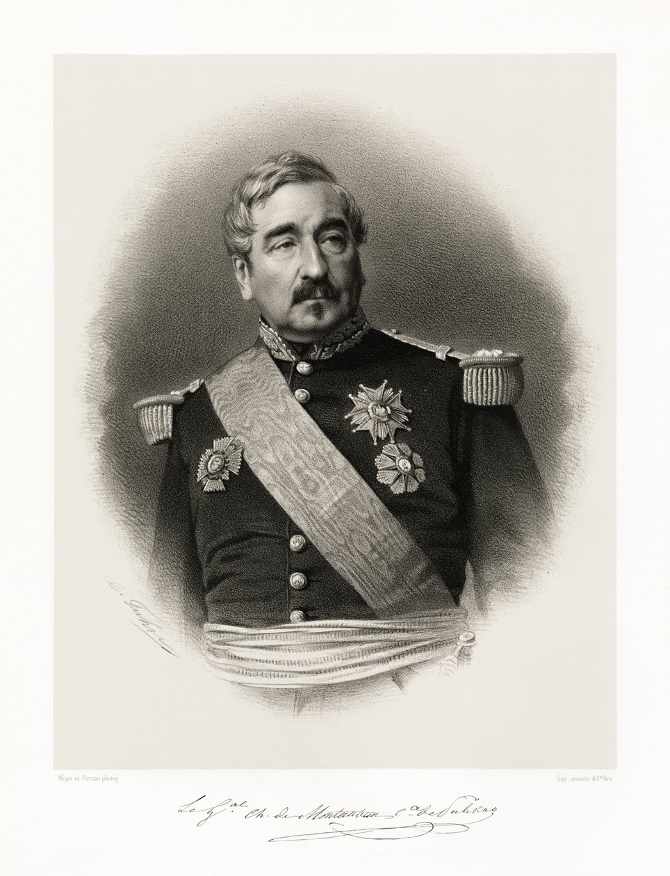 Charles, primo de Montauban, conde de Palikao, 1865-66 de Meyer and Pierson