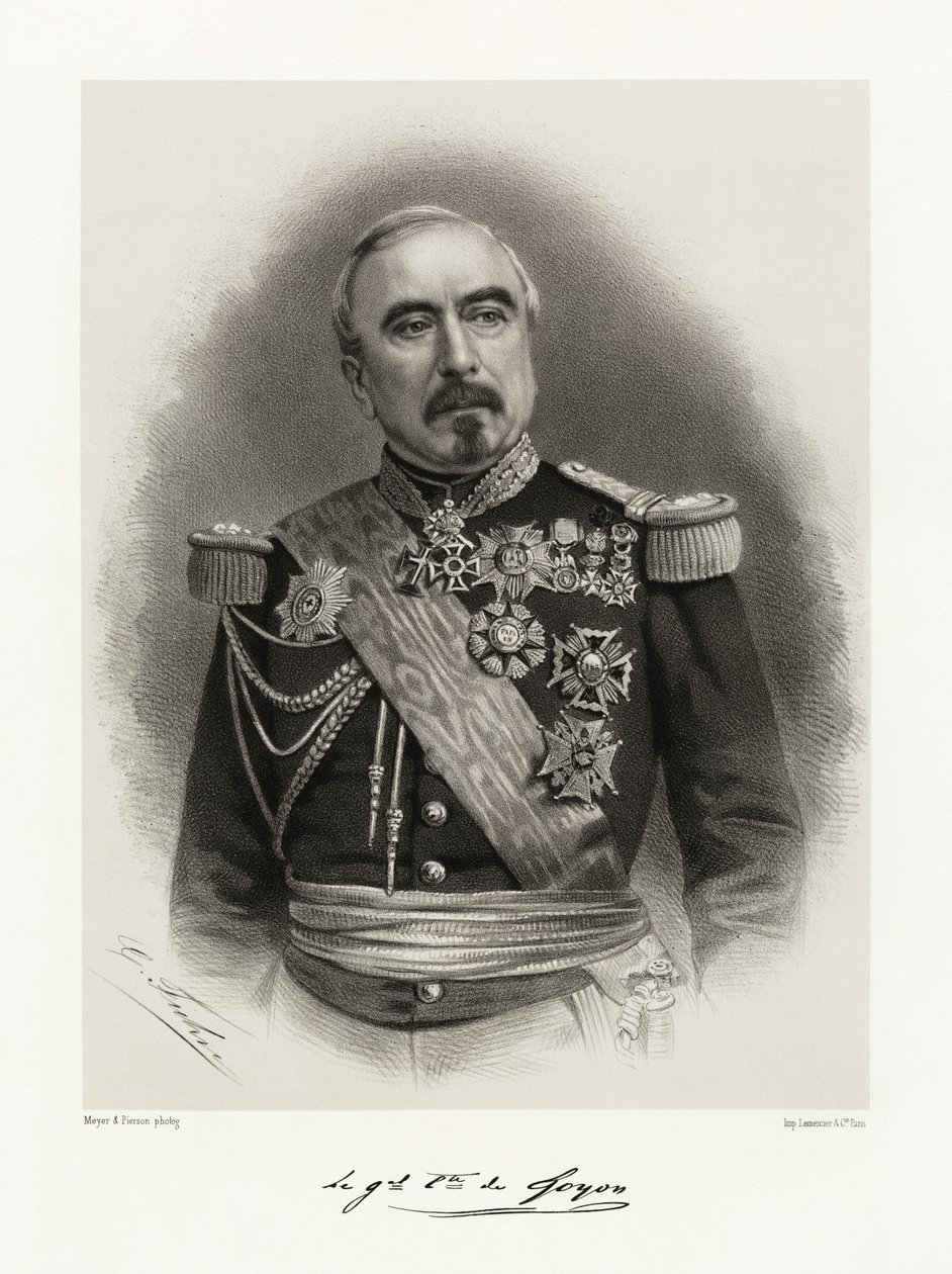 Charles Marie Augustin de Goyon, 1865-66 de Meyer and Pierson