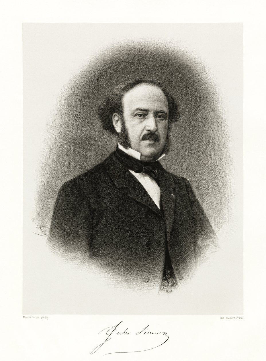 Jules Simon, 1865-66 de Meyer and Pierson