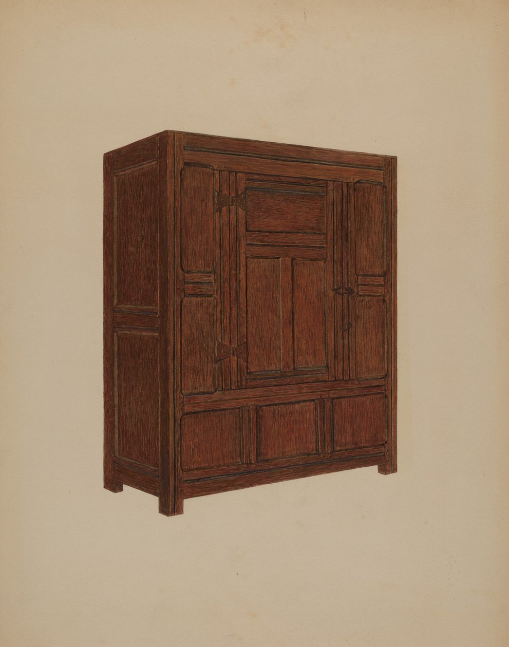 Armário, c. 1937. de Meyer Goldbaum