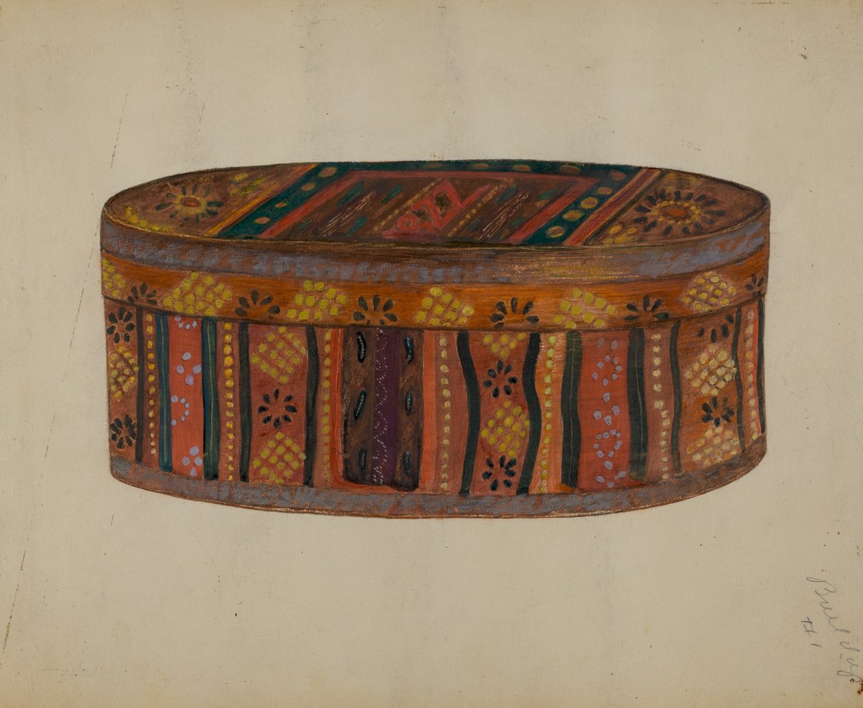 Pai. Caixa da Noiva do Alemão, c. 1936. de Meyer Goldbaum