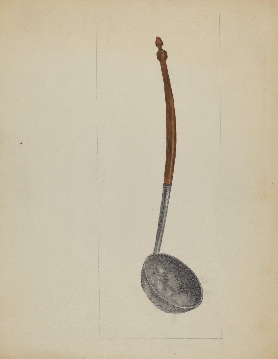 Concha de Pewter, c. 1936. de Meyer Goldbaum
