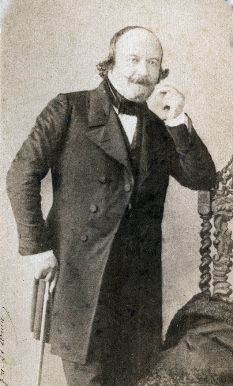 Retrato de François Marcellin Certain de Canrobert? (1809-1895) Fotografia de Mayer e Pierson de Meyer and Pierson