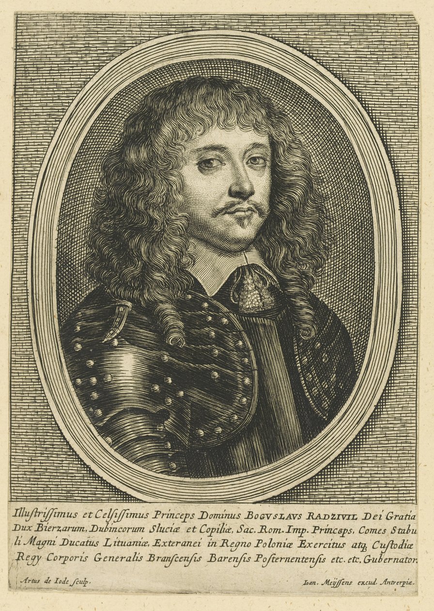 Retrato de Boguslaw Radziwill 1620-1669, c. 1650 de Meyssens