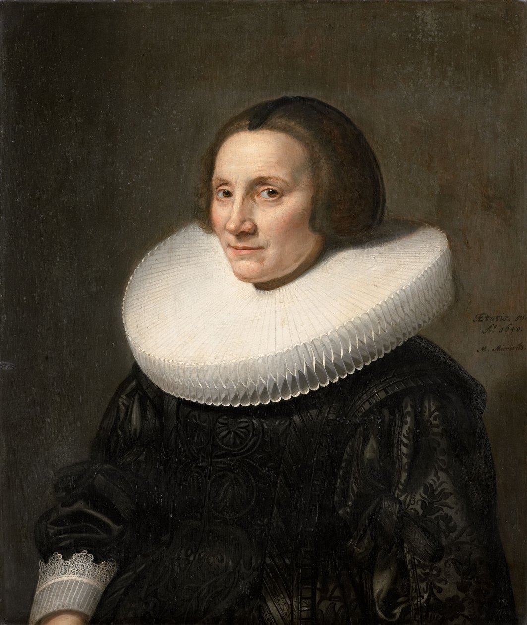 Retrato de Caecilia van Beresteyn de Micchiel Jansz van Mierevelt