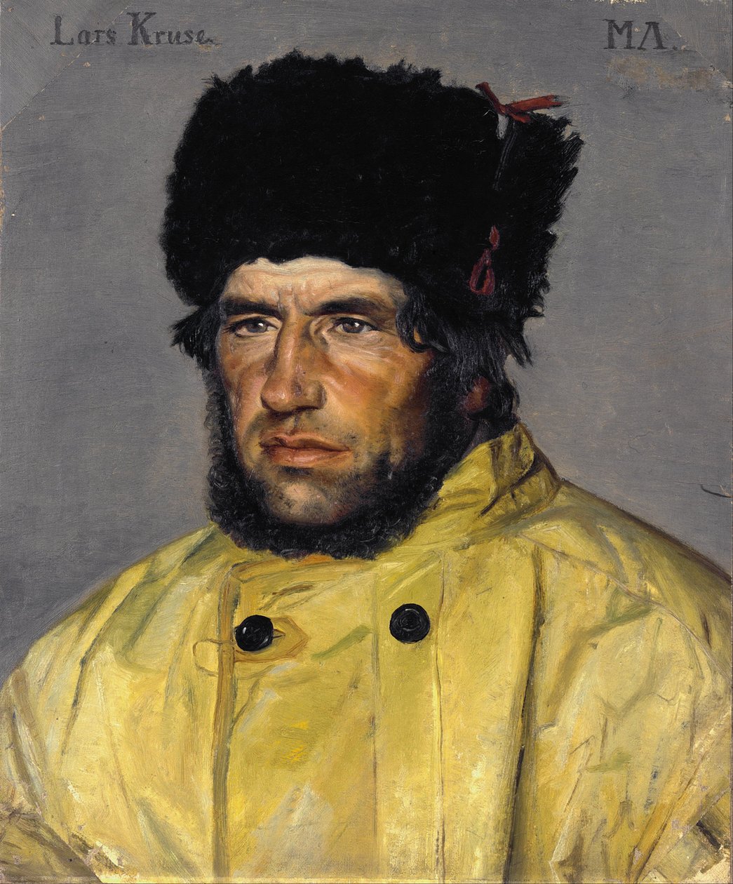 Chefe dos salva-vidas Lars Kruse de Michael Peter Ancher