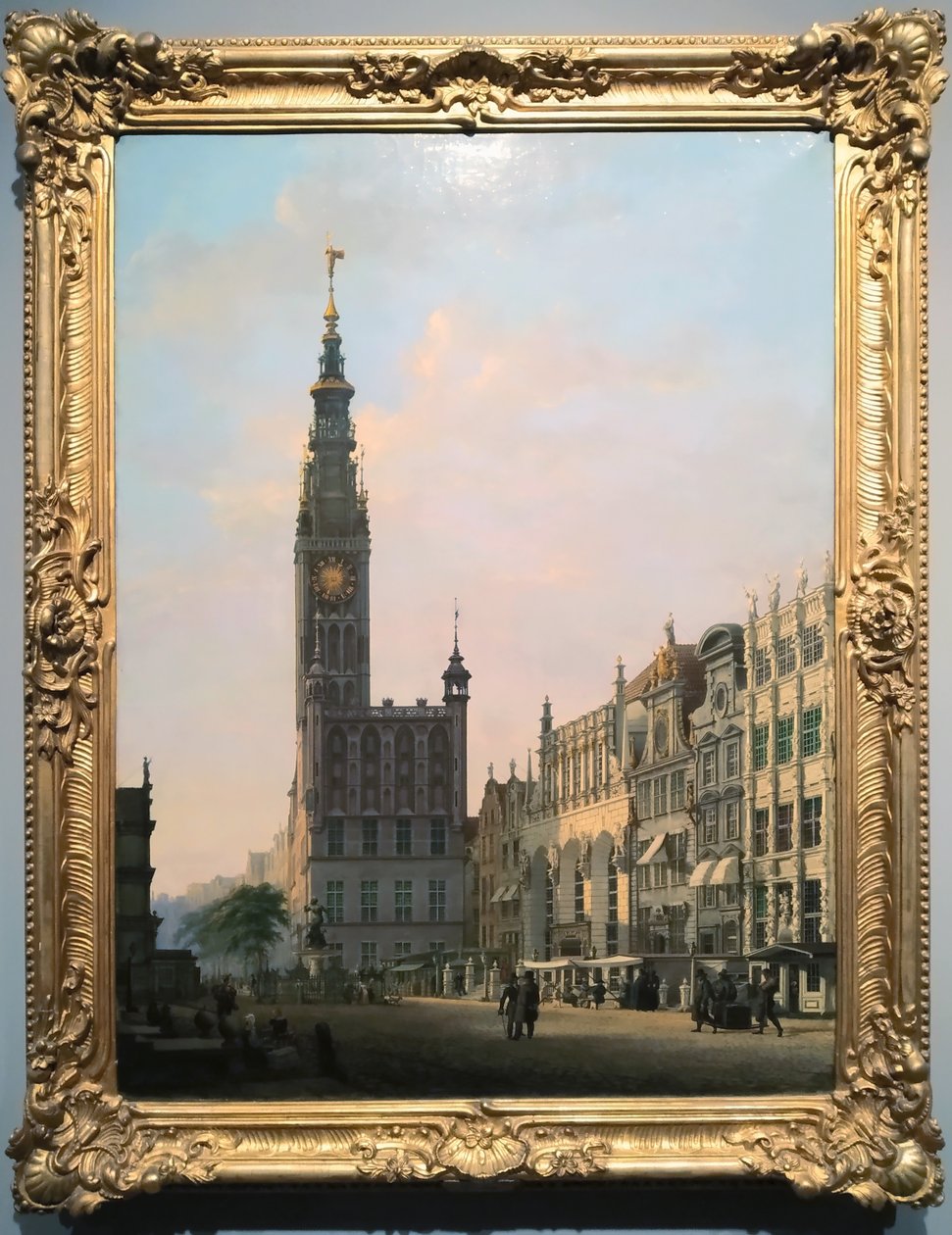 O Long Market em Gdańsk de Michael Carl Gregorovius