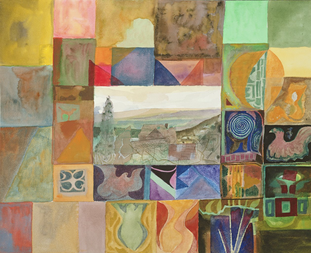 Mosaico de Cévennes de Michael Chase