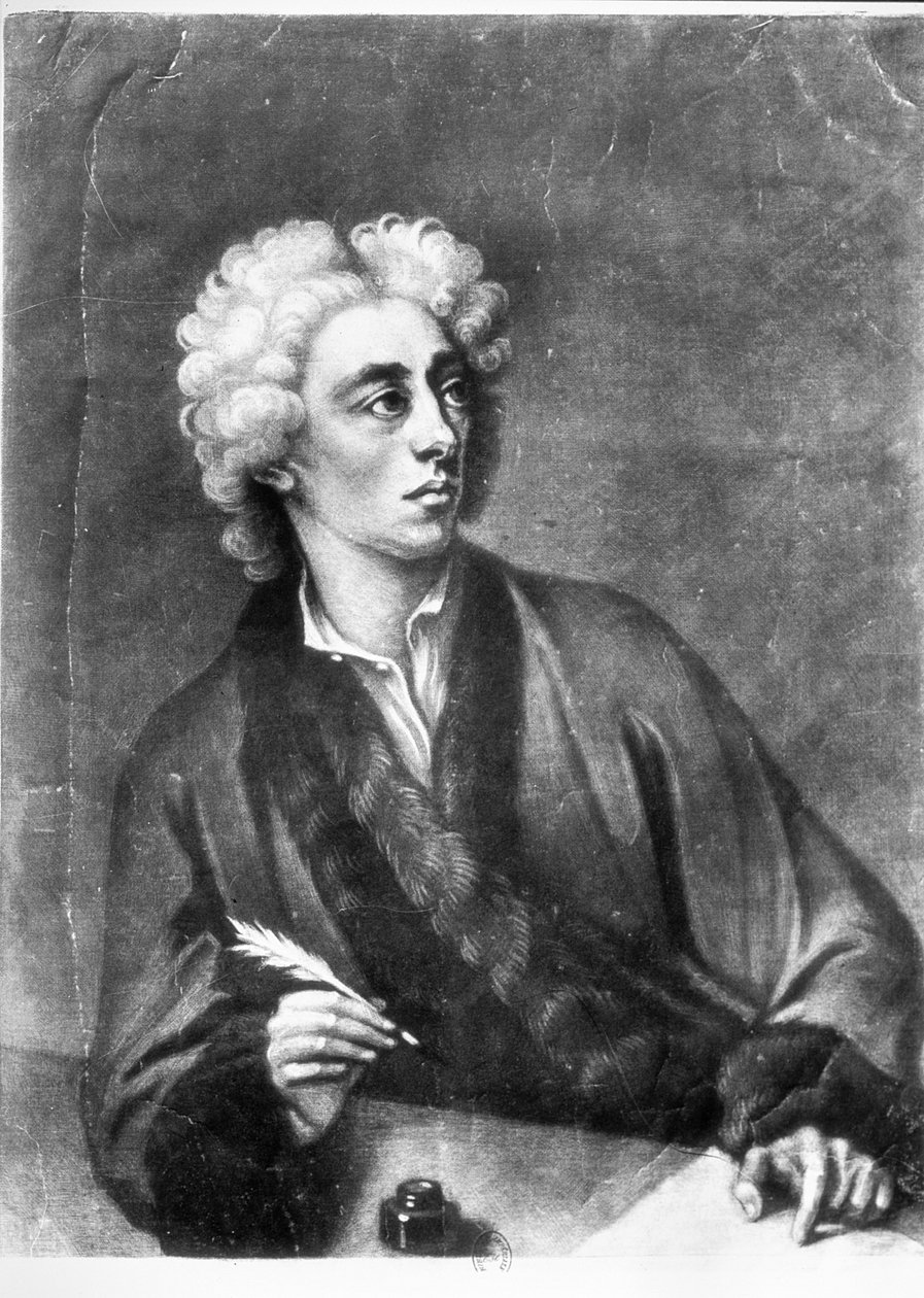 Retrato de Alexandre Pope (1686-1744) de Michael Dahl