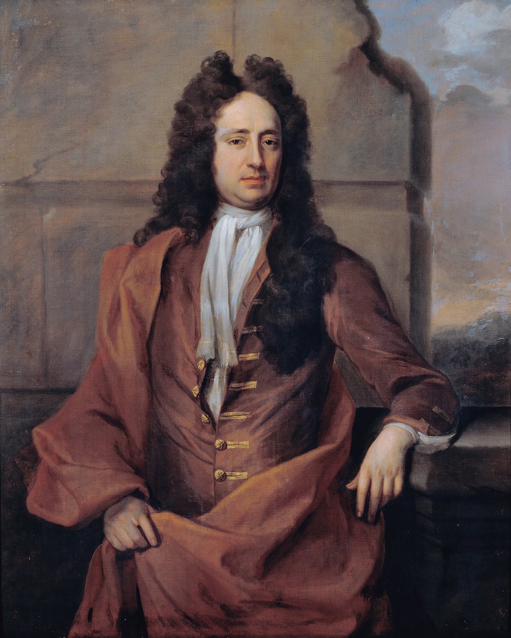 Retrato de um homem de Michael Dahl