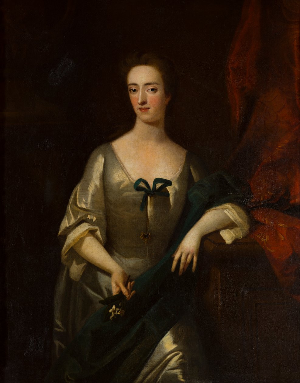 Retrato de Charlotte Lady Myddelton (1679-1731), c.1699-1731 (óleo sobre tela) de Michael (circle of) Dahl