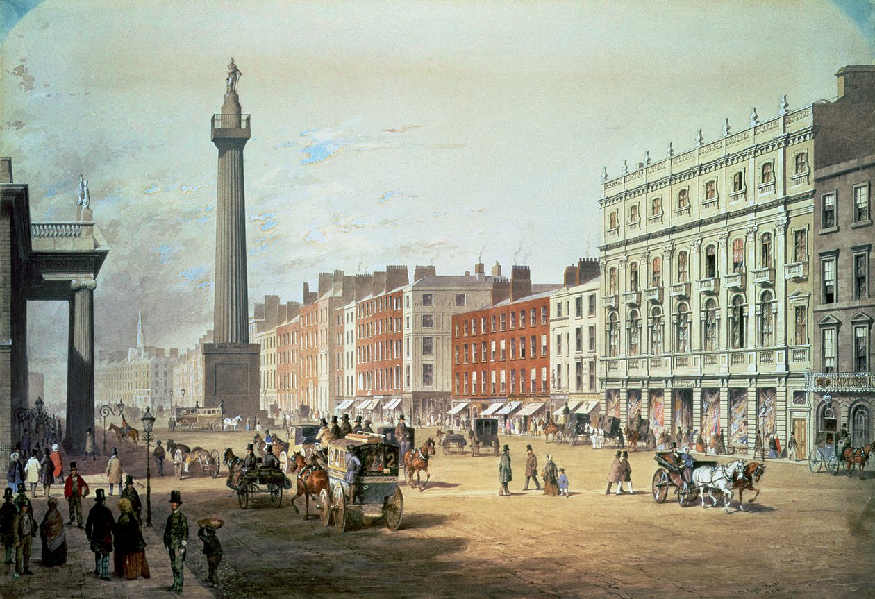 Sackville Street, Dublin de Michael Angelo Hayes