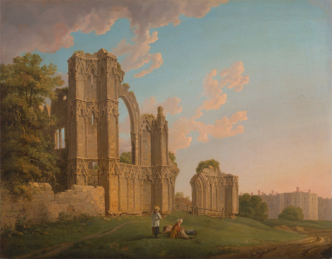 Abadia de St. Mary, York de Michael Angelo Rooker