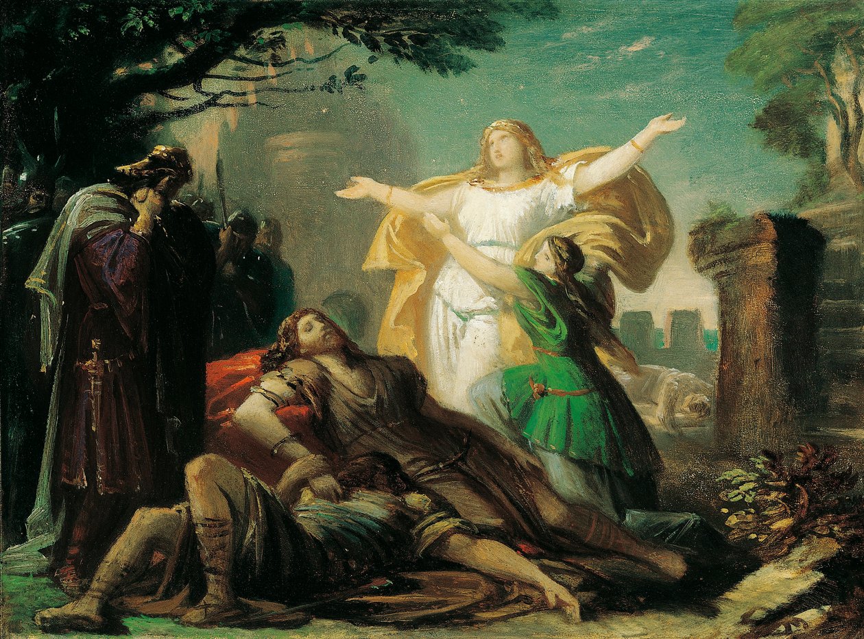 Mónaco, Desenho de cenário para Tristão e Isolda por Richard Wagner de Michael Echter