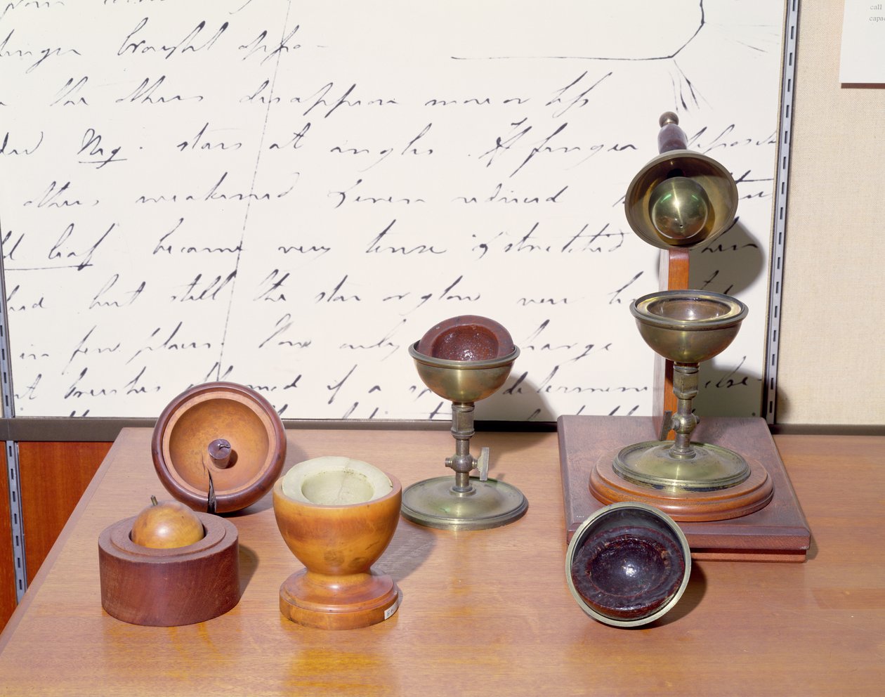 Condensador esférico de Faraday, c.1837 (técnica mista) de Michael Faraday