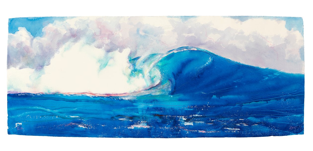 Onda azul de Michael Frith