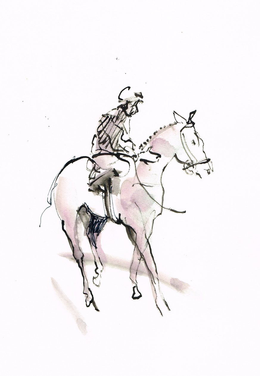 Sem título, 2018 (aguarela sobre papel) de Michael Frith