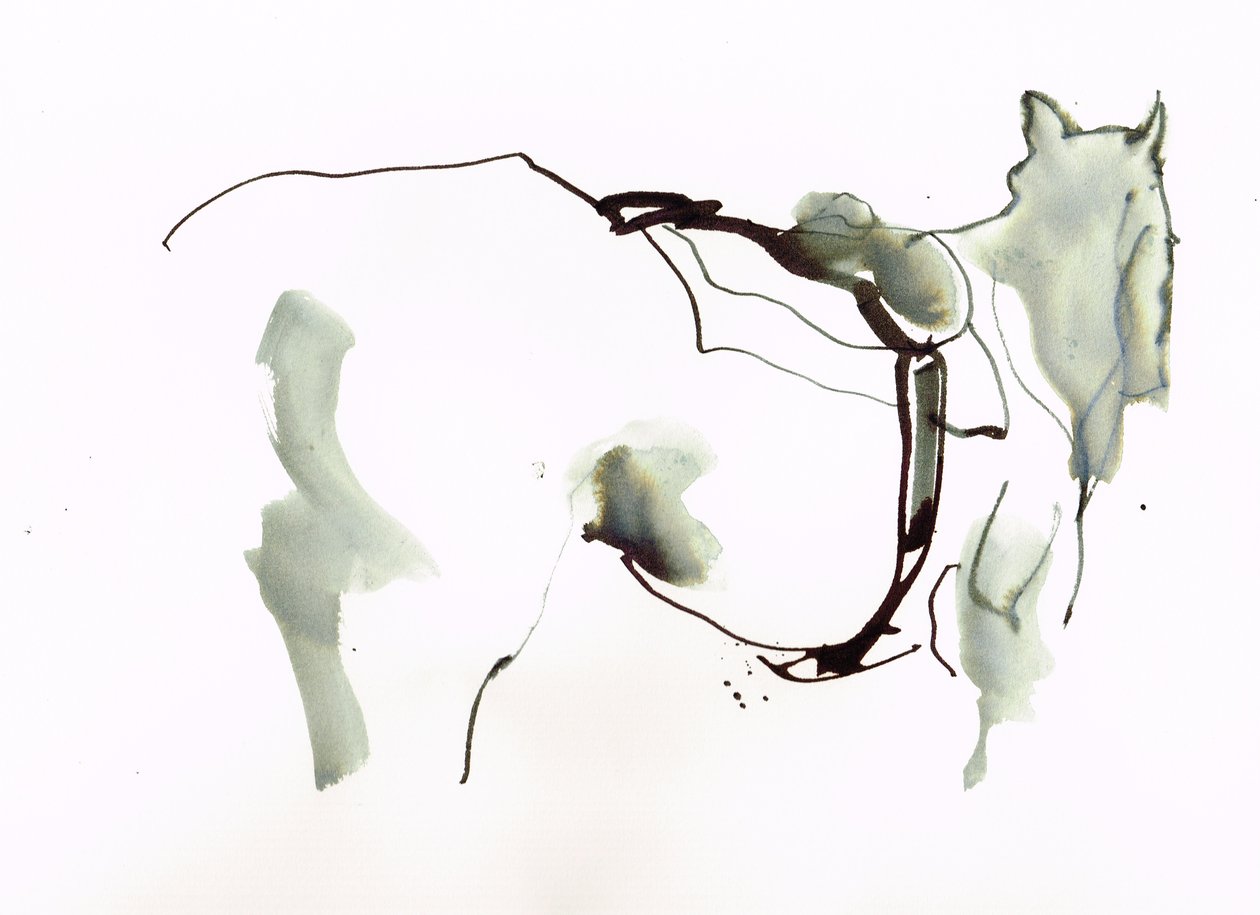 Sem título, 2018 (aguarela sobre papel) de Michael Frith