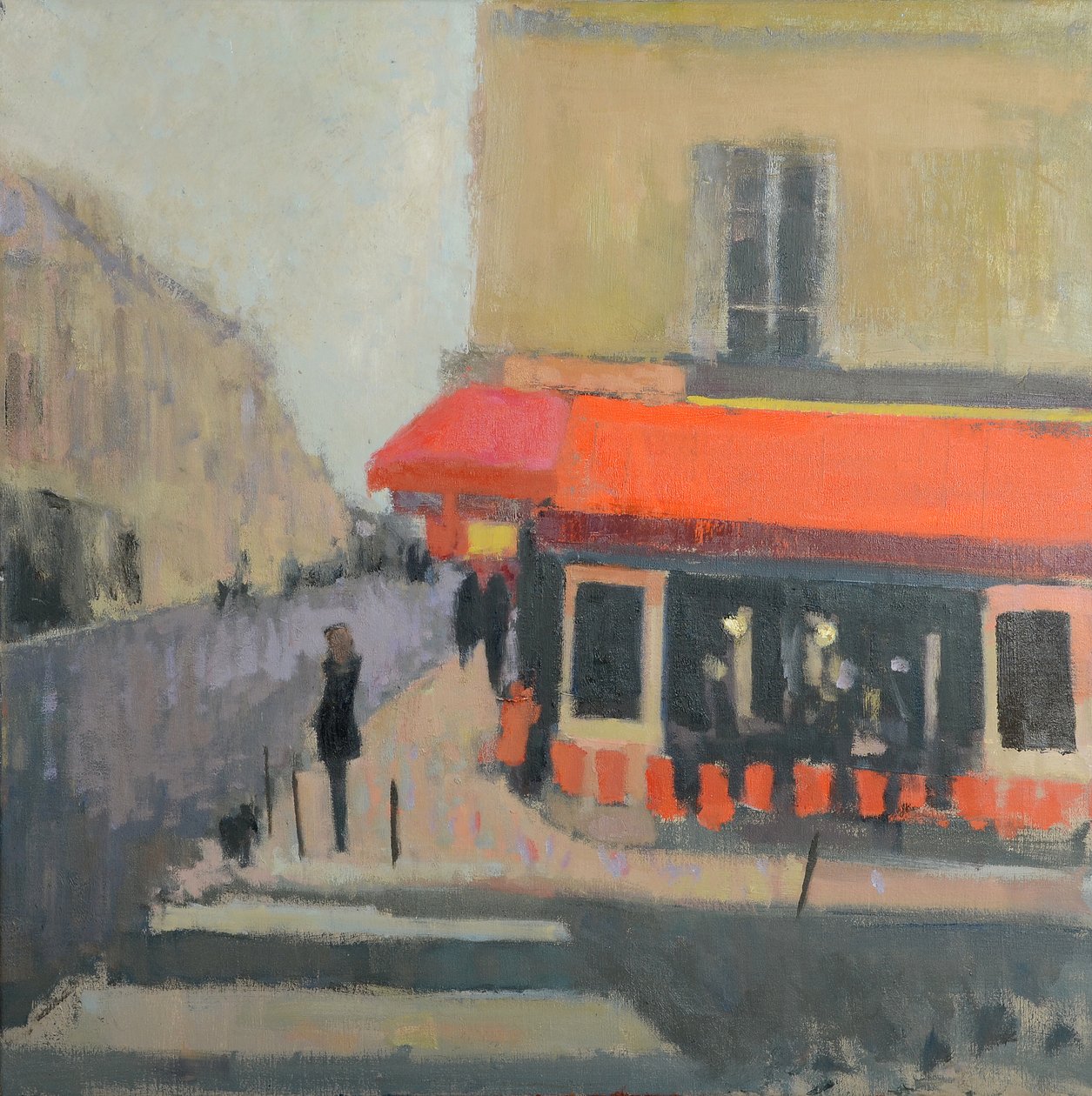 Paris, 3º Arrondissement, 2015 (óleo sobre linho) de Michael G. Clark