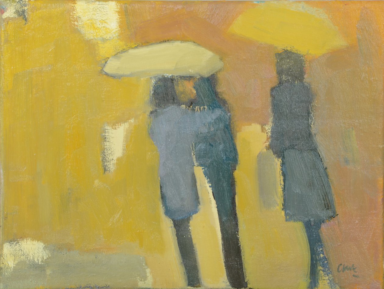 Paris, outubro, 2016 (óleo sobre linho) de Michael G. Clark