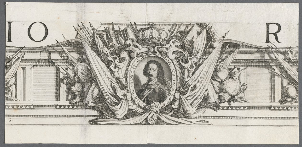 O Cerco de La Rochelle: Placa 2, 1628-1630. de Michael Lasne