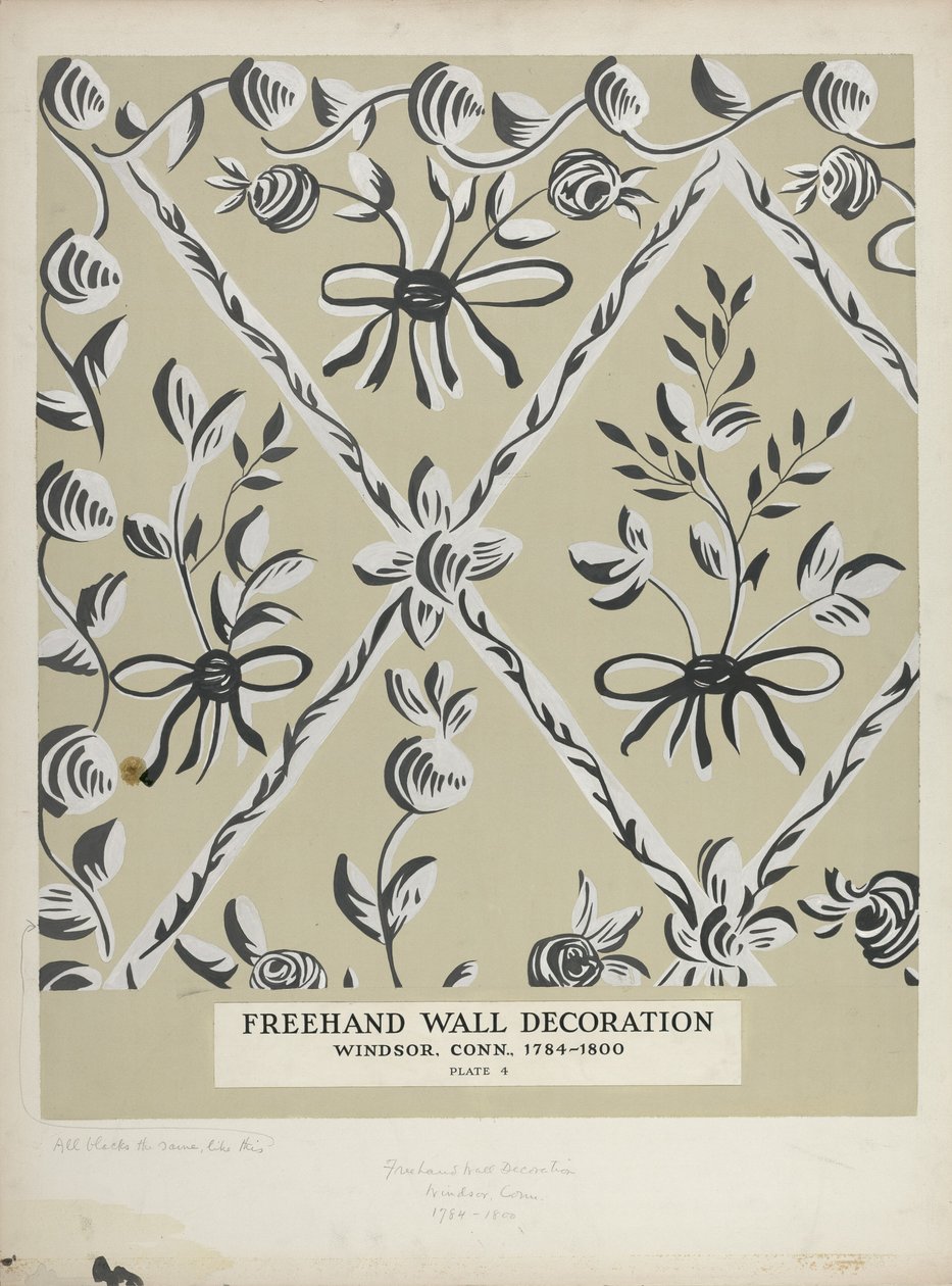 Decoração à mão livre, c. 1939. de Michael Lauretano