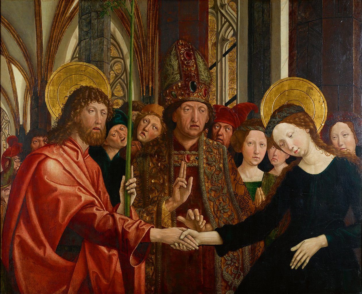 Casamento de Maria de Michael Pacher