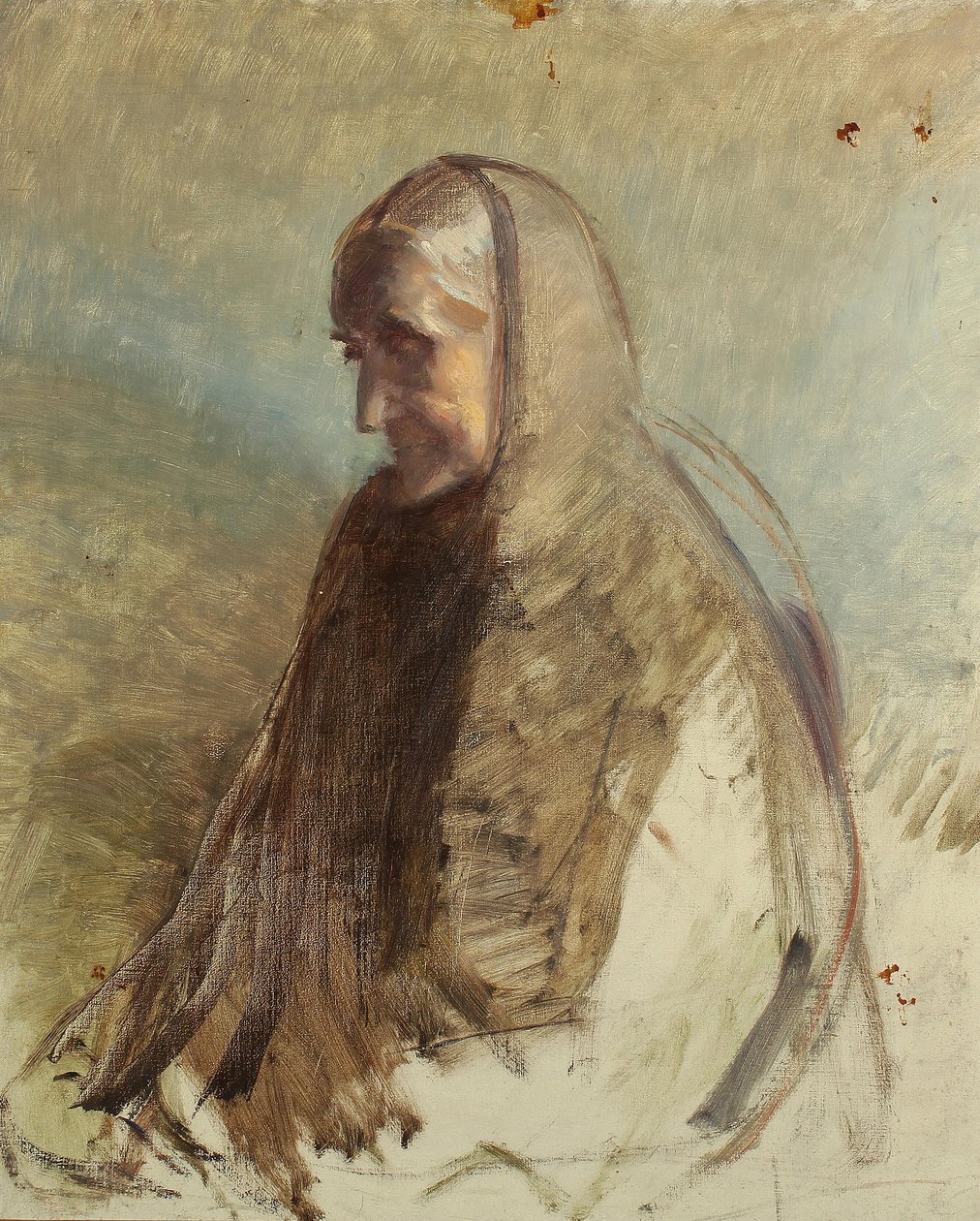 Estudo da Sra. Brøndum. de Michael Peter Ancher