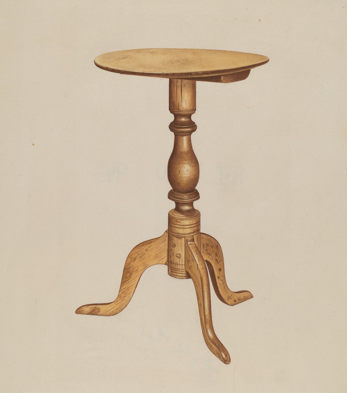 Mesa ocasional, c. 1938. de Michael Riccitelli