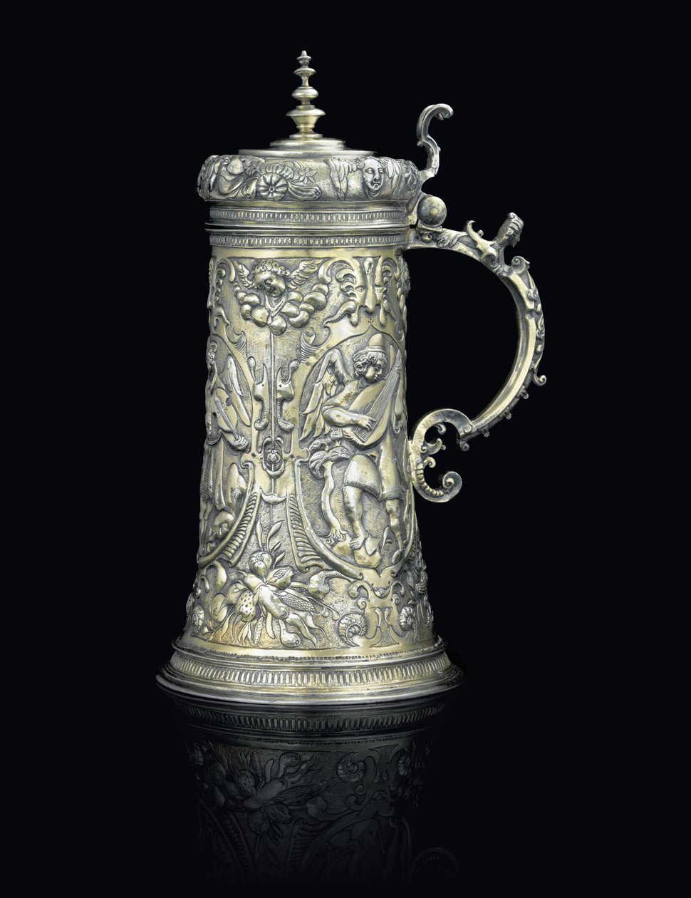 Tankard, Brasso, c.1640 de Michael Schelling
