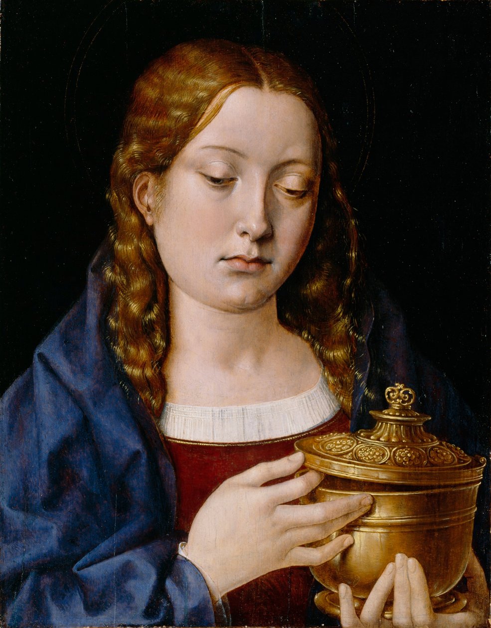 Catarina de Aragão como a Madalena de Michael Sittow