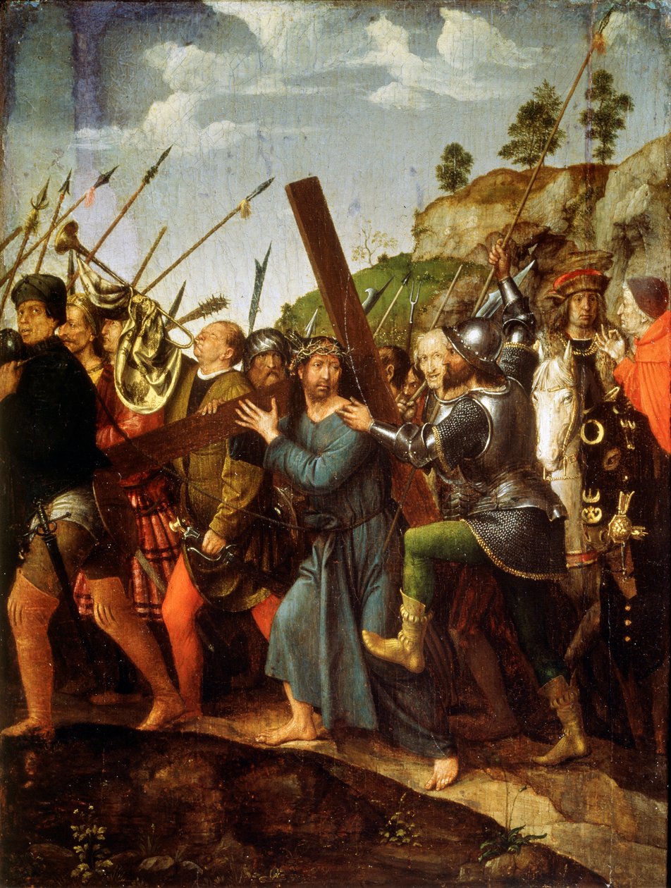 Cristo carregando a cruz, c1518-c1525 de Michael Sittow