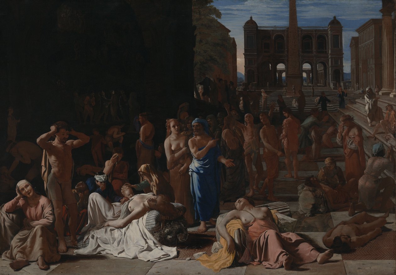 Peste numa cidade antiga de Michael Sweerts