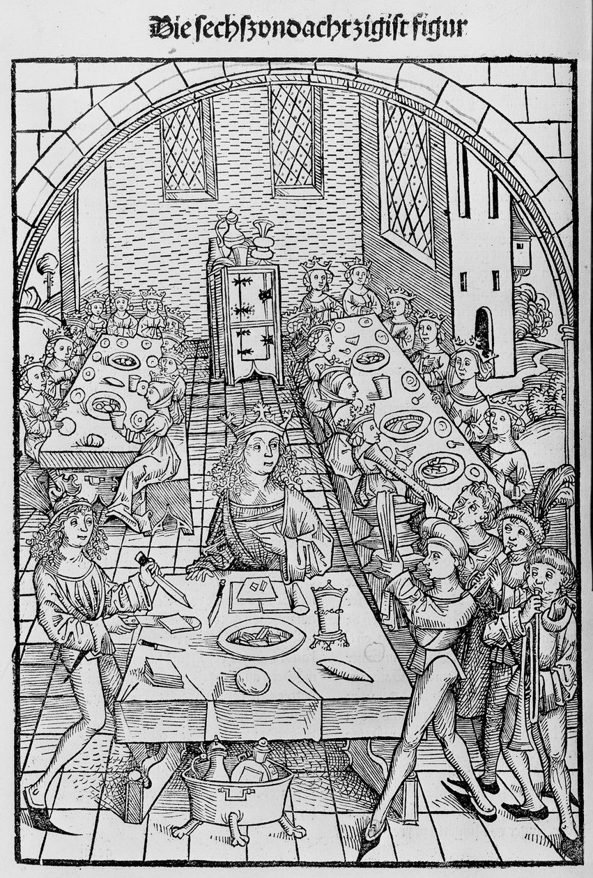 O tesouro ou santuário dos bens riquezas da salvação e felicidade eterna, 1491. de Michael Wolgemut
