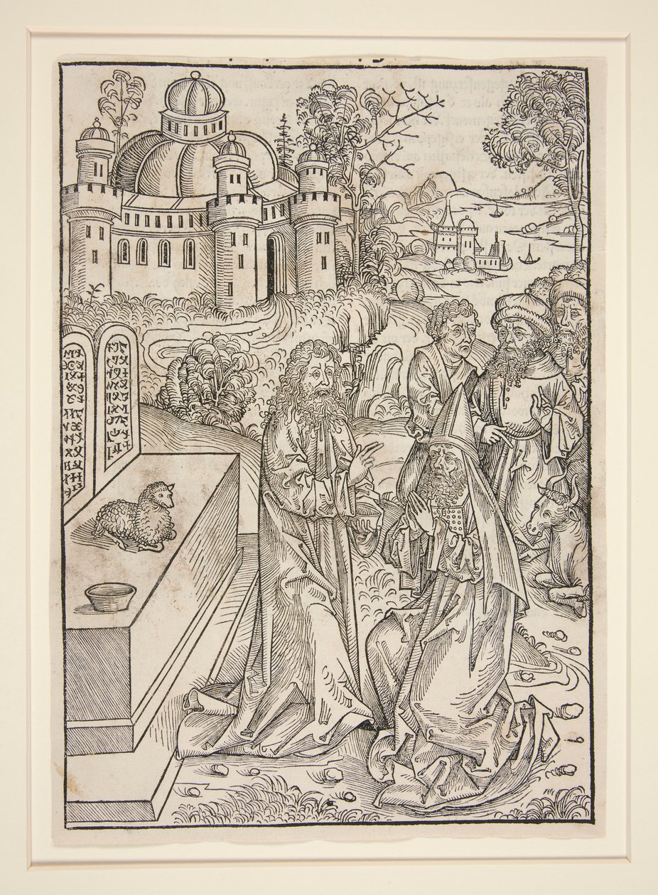 Página de Stephan Fridolin, The Treasure Keeper (Nuremburg: Anton Koberger, 1491) de Michael Wolgemut